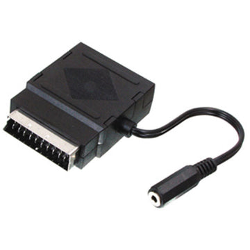 Fiche adaptateur péritel scart plug 3.5mm socket scart 61 ECLATS DESTOCKAGE