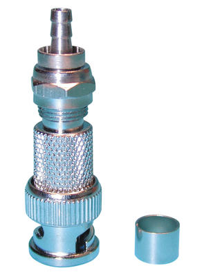 Fiche bnc mâle a sertir 5mm pour câble coaxial radio television 3c2v, rg58 video - ECLATS DESTOCKAGE
