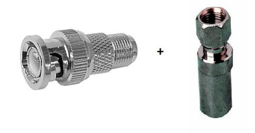 Fiche bnc mâle a visser 10mm pour câble coaxial rg11 video fch10 - ECLATS DESTOCKAGE