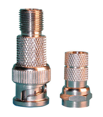 Fiche bnc mâle a visser 6mm pour câble coaxial rg6 star8 radio television cbnc12 - ECLATS DESTOCKAGE