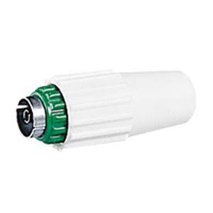 Fiche coaxiale tv femelle ø 9mm television raccord connecteur coelceyf ECLATS DESTOCKAGE