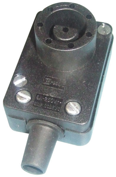 Fiche connecteur femelle 8 contacts bulgin 250vca 6a ECLATS DESTOCKAGE