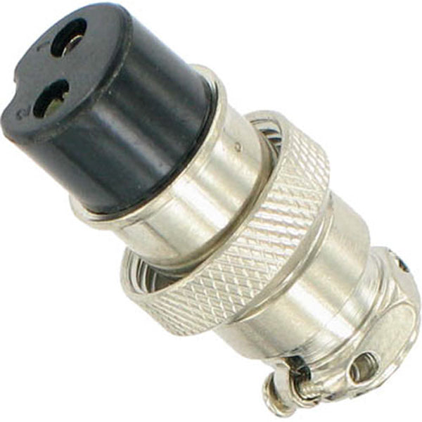 Fiche cordon femelle 2 pin cb 2 broches nc510 din cocbnc510 ECLATS DESTOCKAGE