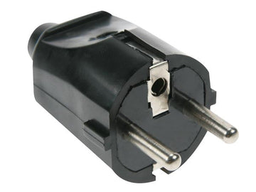 Fiche electrique secteur mâle 240v 16a electricite branchement acm2 emp1 ECLATS DESTOCKAGE