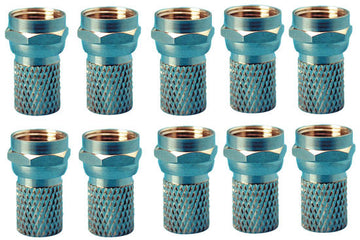 Fiche f a visser 6mm pour coaxial ø6mm rg59 kx6 (les 10 pièces) 75 ohm ø6.2mm television cf02b ECLATS DESTOCKAGE