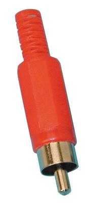 Fiche rca mâle rouge pour camera video fiche rca fiche rca ECLATS DESTOCKAGE