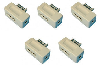5 Fiche telephone gigogne us 8 plots adaptateurs telephoniques gigogne telephonie adaptateur tcf8 ECLATS DESTOCKAGE