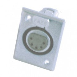 Fiche xlr femelle xlr 5 poles embase chassis ref: co2025 ECLATS DESTOCKAGE