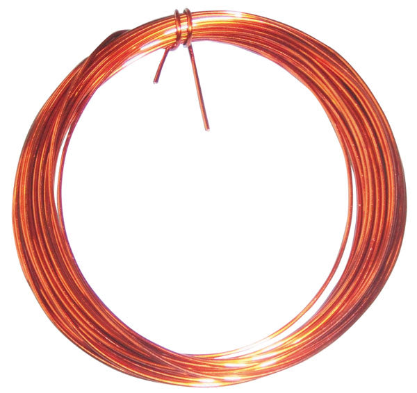 Fil de cuivre emaille ø0.5mm 23 m kl005 etamé nu ECLATS DESTOCKAGE
