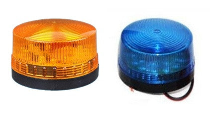 Flash alarme electronique 220v bleu + ambre feu antivol tb-35 ac210 ECLATS DESTOCKAGE