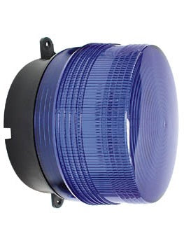 Flash alarme stroboscope electronique xenon 6v 12v couleur bleu haa100b ECLATS DESTOCKAGE