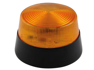 Flash stroboscopique a led ambre 12vcc diam 77mm haa40an ECLATS DESTOCKAGE