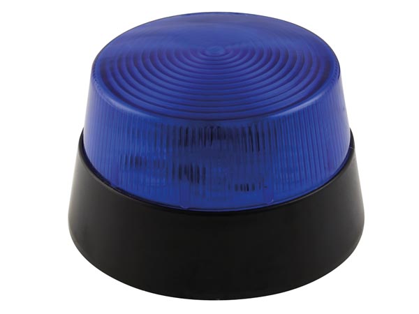 flash stroboscopique a led bleu 12vcc diam 77mm haa40bn ECLATS DESTOCKAGE