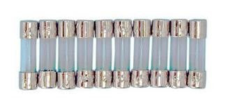 Fusible 5 x 20mm retarde 0.63a (10 pcs boîte) alarmes fu0.63n electricite electronique protection ECLATS DESTOCKAGE