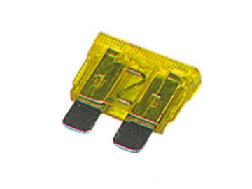 Fusible automobile 20a (jaune) alarmes auto camion electricite electronique afu20 protection ECLATS DESTOCKAGE
