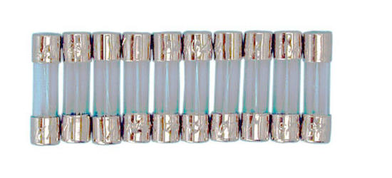 Fusible verre 5 x 20mm rapide 1.25a (10 pcs/boîte) fusibles rapides electricite electronique ff1.25n ECLATS DESTOCKAGE