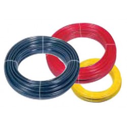 Gaine pvc 9.25mm rouge intérieur: 8 mm long: 25 métres temp: -20°c à  90°c fises08010012r ECLATS DESTOCKAGE