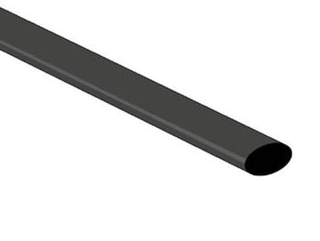 Gaine thermoretractable 2:1 6,4mm noir 1m st64bkl ECLATS DESTOCKAGE