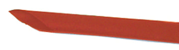 Gaine thermoretractable 6.4 mm rouge rétractation: 3:1 longueur: 1.22m  figt64-31m22r ECLATS DESTOCKAGE