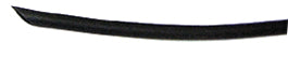 Gaine thermoretractable 9.5 mm noir 3:1 pour cosse retraction sous chaleur longueur 1.22m - ECLATS DESTOCKAGE