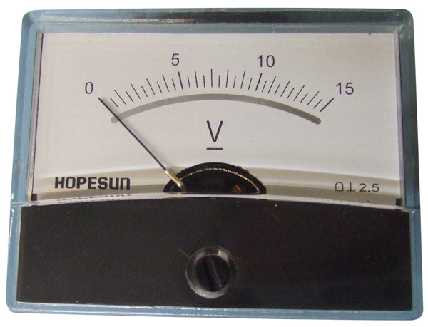Galvanometre volmetre 15v galvanometre a bobine mobile classe 2.5 medp4815v ECLATS DESTOCKAGE