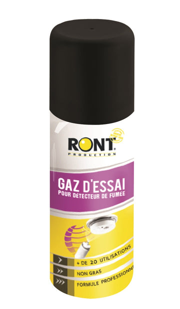 Gaz essai pour tester détecteur de fumée incendie aérosol 50 ml 75 ml ECLATS DESTOCKAGE