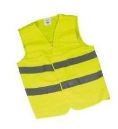 Gilet auto secu signalisation routiere taille xl jaune reflechissant en 471 class 2 ECLATS DESTOCKAGE