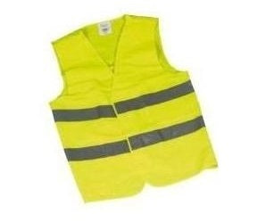 Gilet auto taille xl securite routiere signalisation jaune reflechissant en 471 class 2 ECLATS DESTOCKAGE