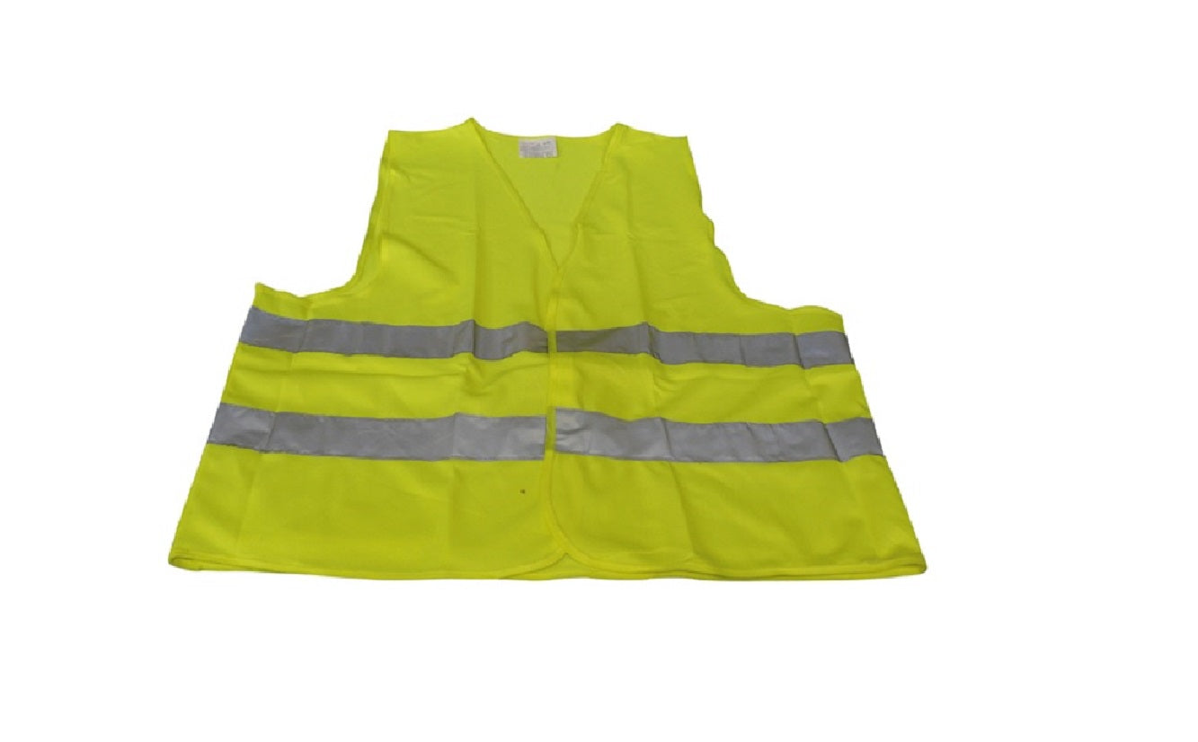 Gilet jaune reflechissant auto securite routiere signalisation taille xl en 471 class 2 ECLATS DESTOCKAGE