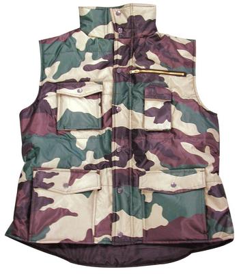 Gilet vosges coloris camouflage gilets camouflage taille xxl ECLATS DESTOCKAGE