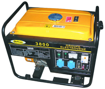 Groupe électrogène essence de chantier Defitec 3800W ECLATS DESTOCKAGE