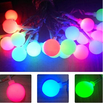 Guirlande lumineuse solaire 20 leds 9 M Party Light ECLATS DESTOCKAGE