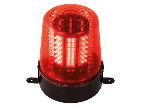Gyrophare 108 led rouge 12v + alim 220v girophare effet lumineux vdllplr1 ECLATS DESTOCKAGE