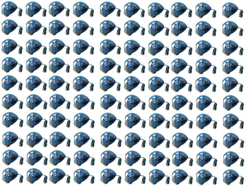 100 Gyrophares bleu ventouse 12v 5w haa65b girophare rotatif eclairage lumiere feu tournant electrique ECLATS DESTOCKAGE