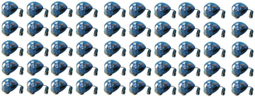 50 Gyrophares bleu ventouse 12v 5w haa65b girophare rotatif eclairage lumiere feu tournant electrique ECLATS DESTOCKAGE