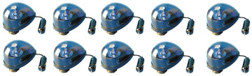 10 Gyrophares bleu ventouse 12v 5w haa65b girophare rotatif eclairage lumiere feu tournant electrique ECLATS DESTOCKAGE