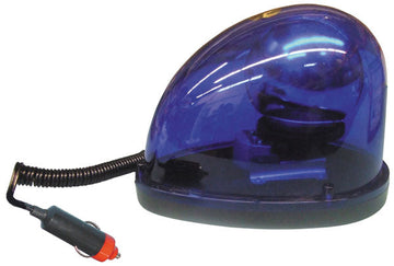 Gyrophare magnetique 12v 21w bleu etanche jl320l goutte eau police urgence secours girophare aimante ECLATS DESTOCKAGE