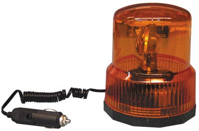 Gyrophare magnetique 21w 12v ambre orange aimant feu tournant girophare ECLATS DESTOCKAGE