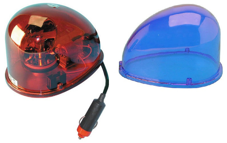 Gyrophare magnetique bleu 12v 21w etanche sta1221 blue 12V police urgence secours girophare aimante ECLATS DESTOCKAGE