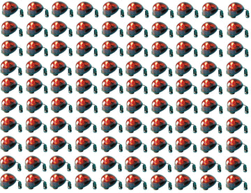 100 Gyrophares rouge ventouse 12v 5w girophare electrique rotatif eclairage lumiere secour feu tournant ECLATS DESTOCKAGE