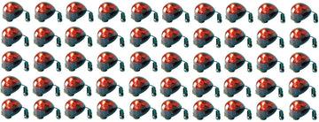 50 Gyrophares rouge ventouse 12v 5w girophare electrique rotatif eclairage lumiere secour feu tournant ECLATS DESTOCKAGE