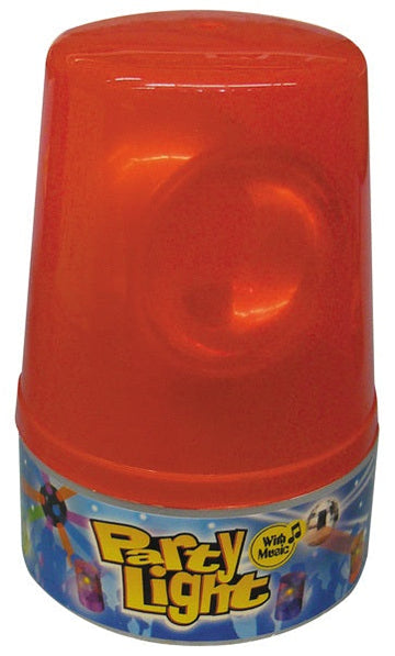 Gyrophare sirene rouge pile a rajouter girophare rotatif tournant eclairage lampe signalisation sonore lumineuse ECLATS DESTOCKAGE