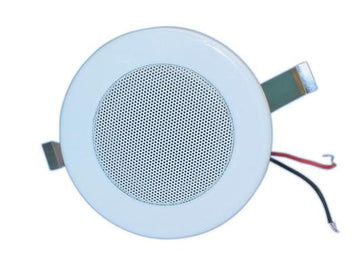 Haut parleur plafonnier 6w encastre sono 2.5 100v blanc montage plafond enceinte ECLATS DESTOCKAGE