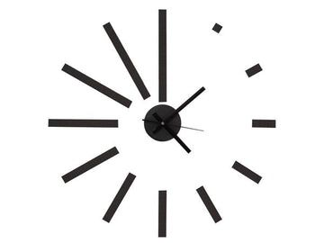 Horloge autocollante murale a monter soi-même moderne silencieuse eva polypropylene wcs4 ECLATS DESTOCKAGE