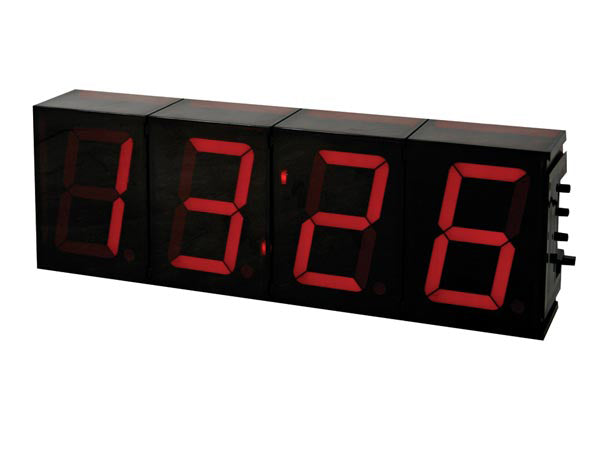Horloge numerique affichage grand format k8089 heure temperature kit a monter ECLATS DESTOCKAGE