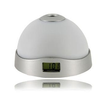 Horloge réveil avec affichage heure au plafond et lumière Led ECLATS DESTOCKAGE