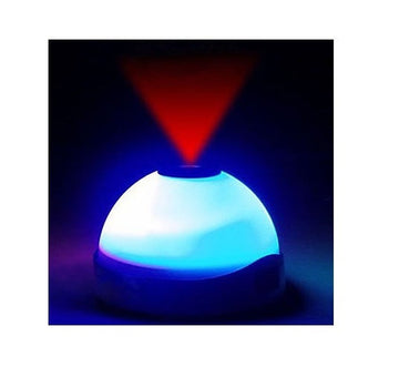 Horloge réveil avec projecteur heure au plafond et lumière Led ECLATS DESTOCKAGE