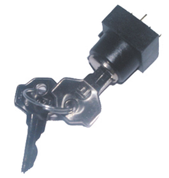Interrupteur serrure a cle plate pour circuit imprime copa7vcs14 ECLATS DESTOCKAGE