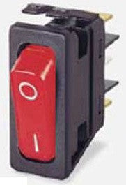 Inter bascule voyant rouge 1t 16a 250vac interrupteur electrique cob250lum ECLATS DESTOCKAGE