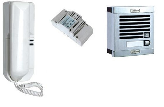 Interphone combiné 1bp phonique portier portier audio villa ECLATS DESTOCKAGE